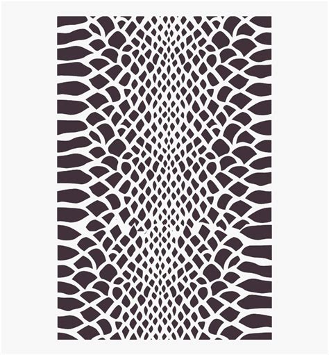 Snake Scales Png - Stencil Snake Skin Pattern, Transparent Png - kindpng