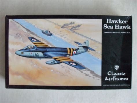 CLASSIC AIRFRAMES 1/48 465 HAWKER SEA HAWK Model Kit