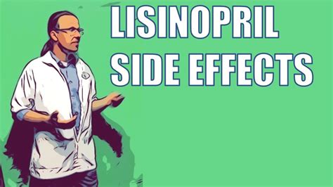 Lisinopril Side Effects - YouTube