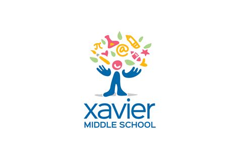 SOLD – Xavier Middle School Logo Design – Logo Cowboy