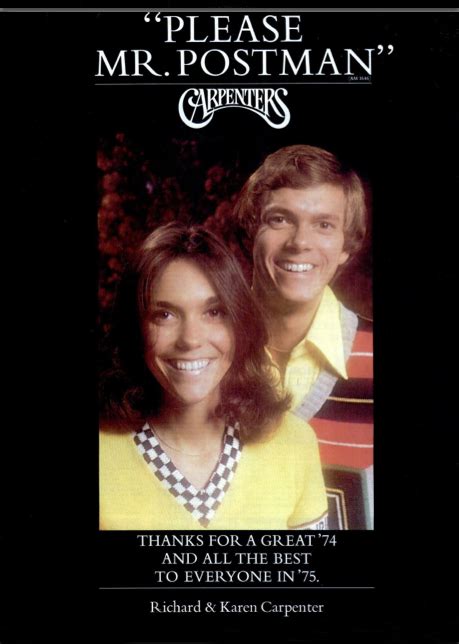 Please Mr. Postman | The Carpenters Complete Recording Resource