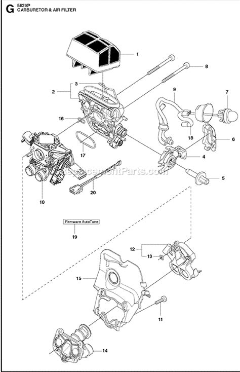 Husqvarna Chainsaw | 562XP | eReplacementParts.com