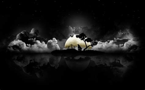 Anime Dark Moon Wallpapers - Wallpaper Cave