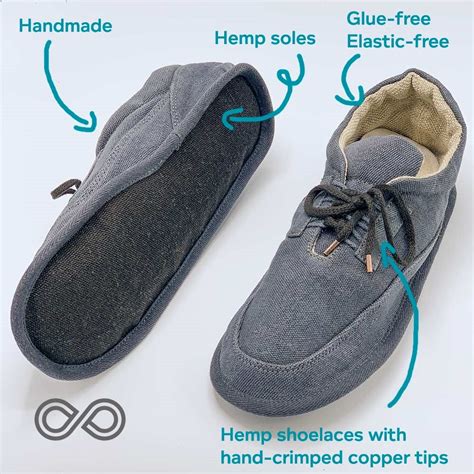 Hemp Grounding Shoes with Zero-Drop Heel – Rawganique