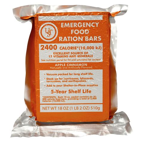 Emergency Food Ration Bars PDQ 4-Count | Wholesale ...