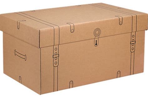storage boxes | Cardboard storage, Storage trunk, Cardboard furniture