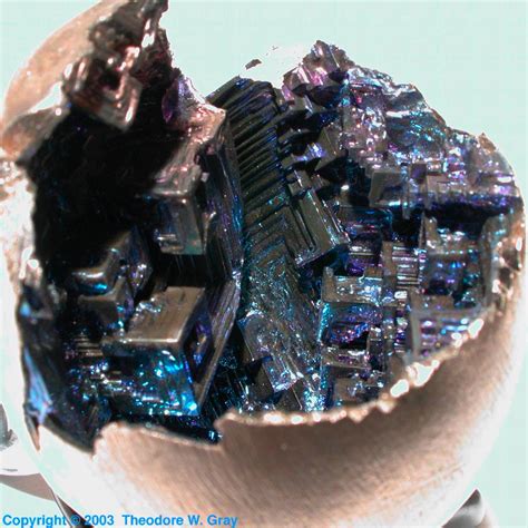 Facts, pictures, stories about the element Bismuth in the Periodic Table