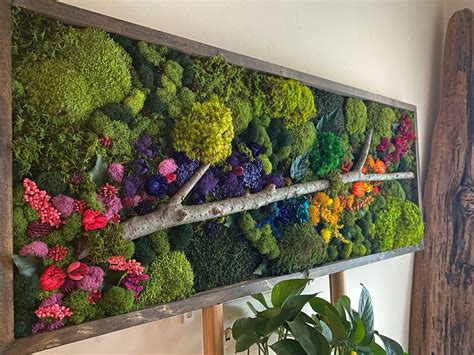 Moss Wall Art. Moss Wall. Extra Large Art. Preserved Moss. Vertical Garden. Art Home Decor. Art ...