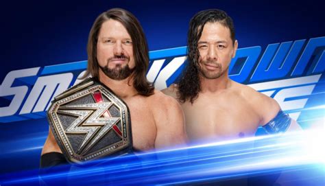 AJ Styles vs. Shinsuke Nakamura Set For This Week's Smackdown | 411MANIA