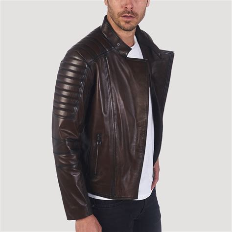 Hyde Leather Jacket // Chestnut (XS) - Giorgio di Mare - Touch of Modern