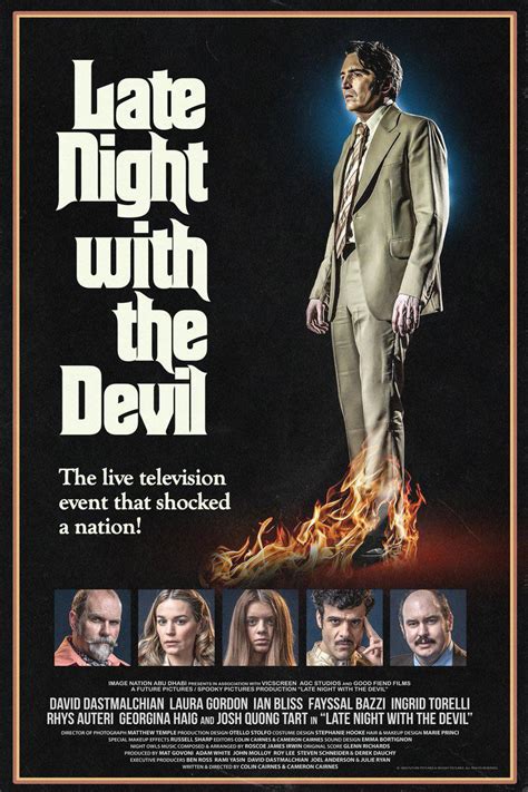 Showtime for Late Night with the Devil playing Apr 15th, 2024 at 9:20 ...