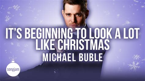 Michael Bublé - It's Beginning To Look A Lot Like Christmas (Karaoke Instrumental) | SongJam ...