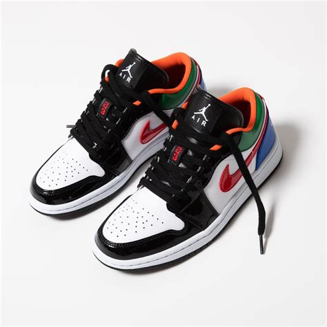 Air Jordan 1 Low - Multicolor Black Toe - Sneakerholic Vietnam