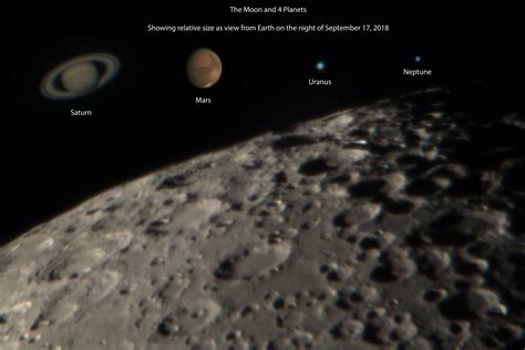 Moon and four planets - Astronomy Magazine - Interactive Star Charts ...