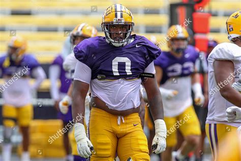 Lsu Defensive Lineman Maason Smith 0 Editorial Stock Photo - Stock ...