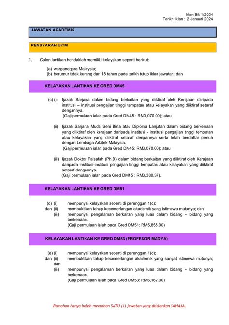 Iklan Jawatan Universiti Teknologi MARA (UiTM) Cawangan Melaka » Jobs Hub