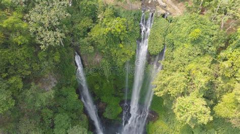 Beautiful Tropical Waterfall Bali,Indonesia. Stock Photo - Image of bali, stream: 137384872