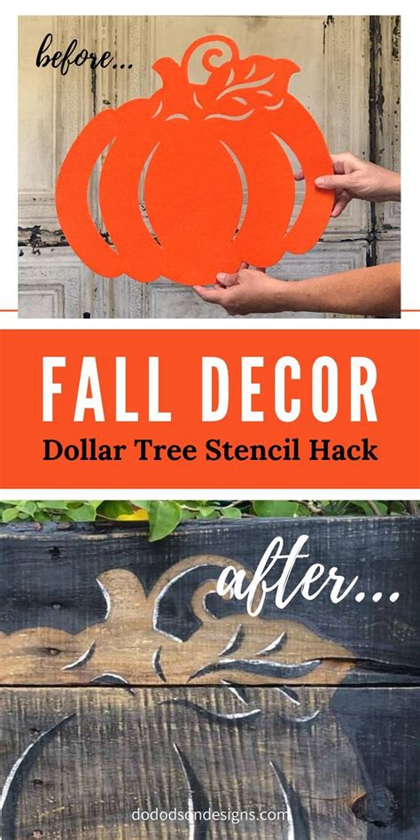DIY Pumpkin Fall Decor on a Dollar Tree Budget in 2020 | Fall decor dollar tree, Fall decor ...