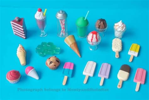 OUR GENERATION DOLL Ice Cream Van Spare Muffin Lollies Cakes Sundae Food Playset £25.00 ...