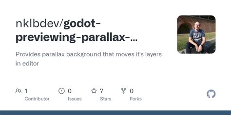 GitHub - nklbdev/godot-previewing-parallax-background: Provides ...