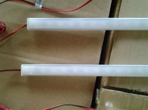 10pcs X 50cm length waterproof IP44 remote control regid RGB SMD5050 aluminum led bar lamp 5w ...