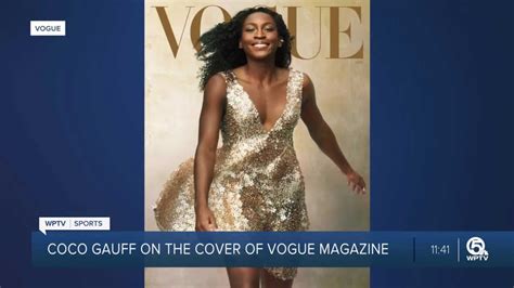 Coco Gauff graces cover of Vogue magazine