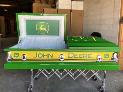 John Deere Custom Casket - Sky Caskets