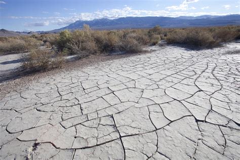 Mudcracks in playa surface – Geology Pics