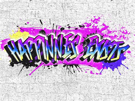 Graffiti Text Effect in Photoshop by Anastasiia Lang on Dribbble