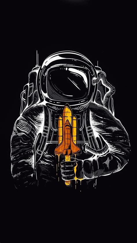 Space Rocket And Astronauts Wallpapers