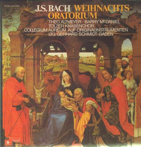 WEIHNACHTSORATORIUM - J. S. Bach | Vinyl, CD | Recordsale