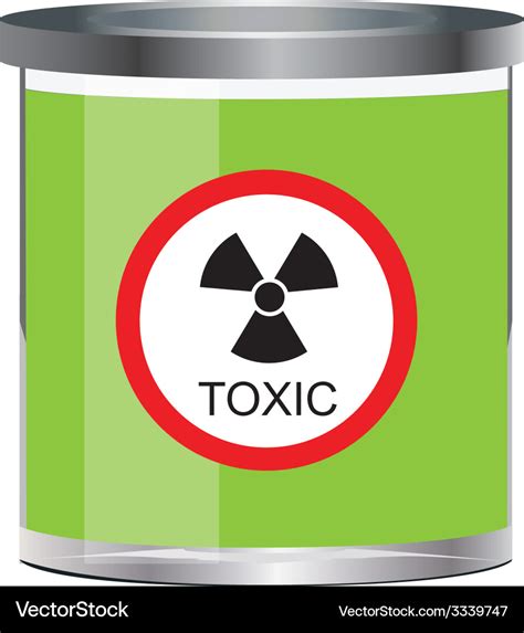 Poison toxic symbol Royalty Free Vector Image - VectorStock