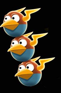 FinFan Blog: Angry Birds Space Characters (in English and Indonesian)