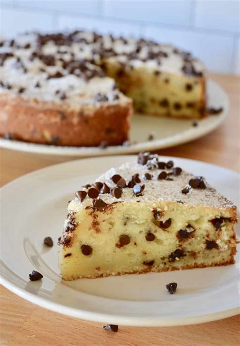 Chocolate Chip Ricotta Cake | Italian Dessert - This Italian Kitchen