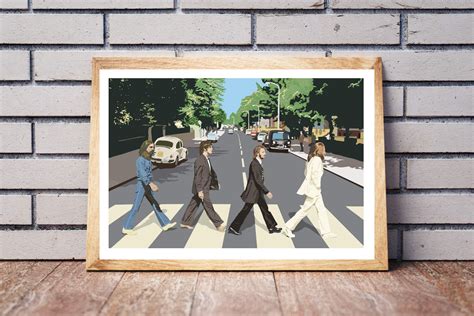 Poster the Beatles Abbey Road Music Poster - Etsy | Beatles poster, The ...