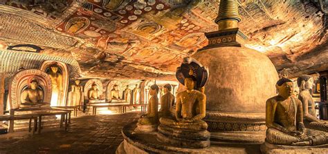 Golden Temple of Dambulla | Dambulla Cave Temple,Sri Lanka | Cultural ...