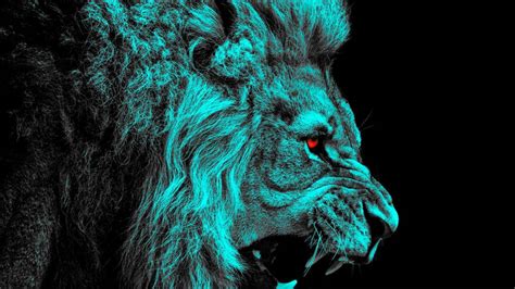 Download free Angry Lion Red Eyes Wallpaper - MrWallpaper.com