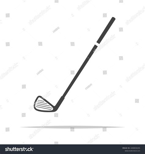 Golf Club Icon Transparent Vector Isolated Stock Vector (Royalty Free ...