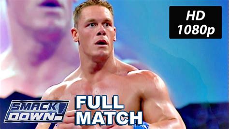 Brock Lesnar vs John Cena WWE SmackDown Sept. 19, 2002 Full Match HD ...