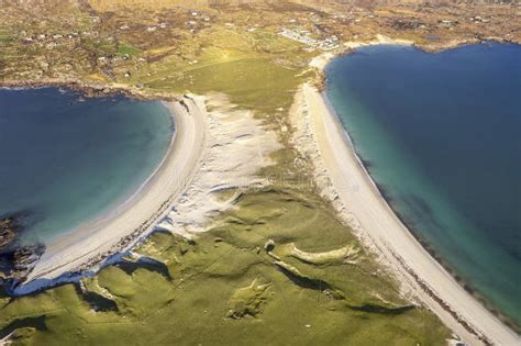 Two Beautiful Beaches Separated by Sand Dunes. Dog`s Bay and Gurteen ...