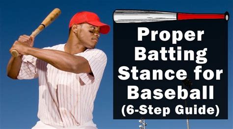 Proper Batting Stance for Baseball (6-Step Guide)