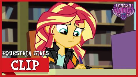 Sunset Shimmer's Assignment | MLP: Equestria Girls | Friendship Games ...