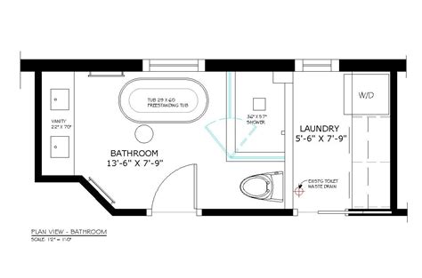 Half Bath Laundry Room Floor Plans - Design Talk