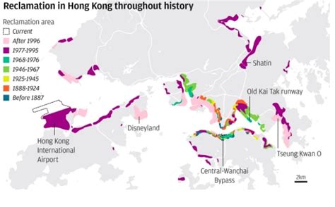 The Environmental impact of Land Reclamation in Hong Kong