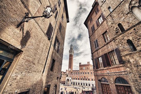 Medieval town of Siena Stock Photo by ©jovannig 40353337