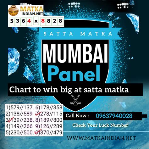 Satta Matka - Mumbai Panel Chart to win big at satta matka… | Flickr