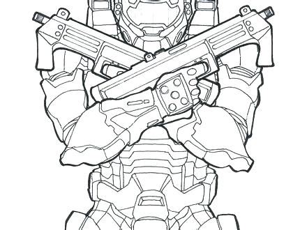 Master Chief Helmet Coloring Pages Coloring Pages