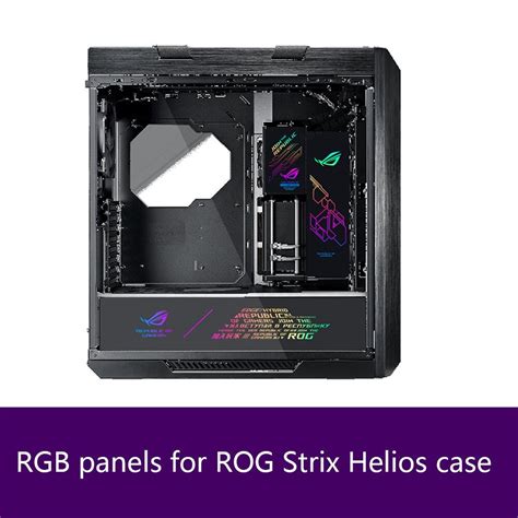 Customized RGB Panels for ROG STRIX Helios Case Decorative Backplates ...