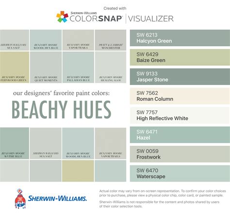 Benjamin Moore Color Chart Visualizer – Architectural Design Ideas