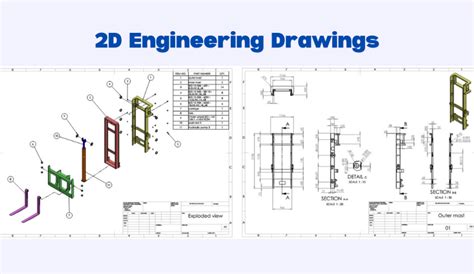 2D Engineering Drawings | Legiit